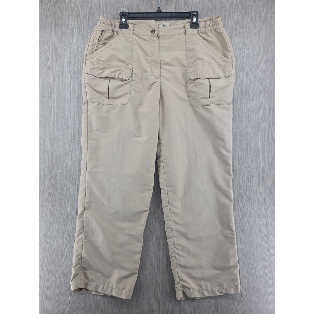 LL Bean Pants Mens Size XL Cargo Utility Hiking Outdoors Trail